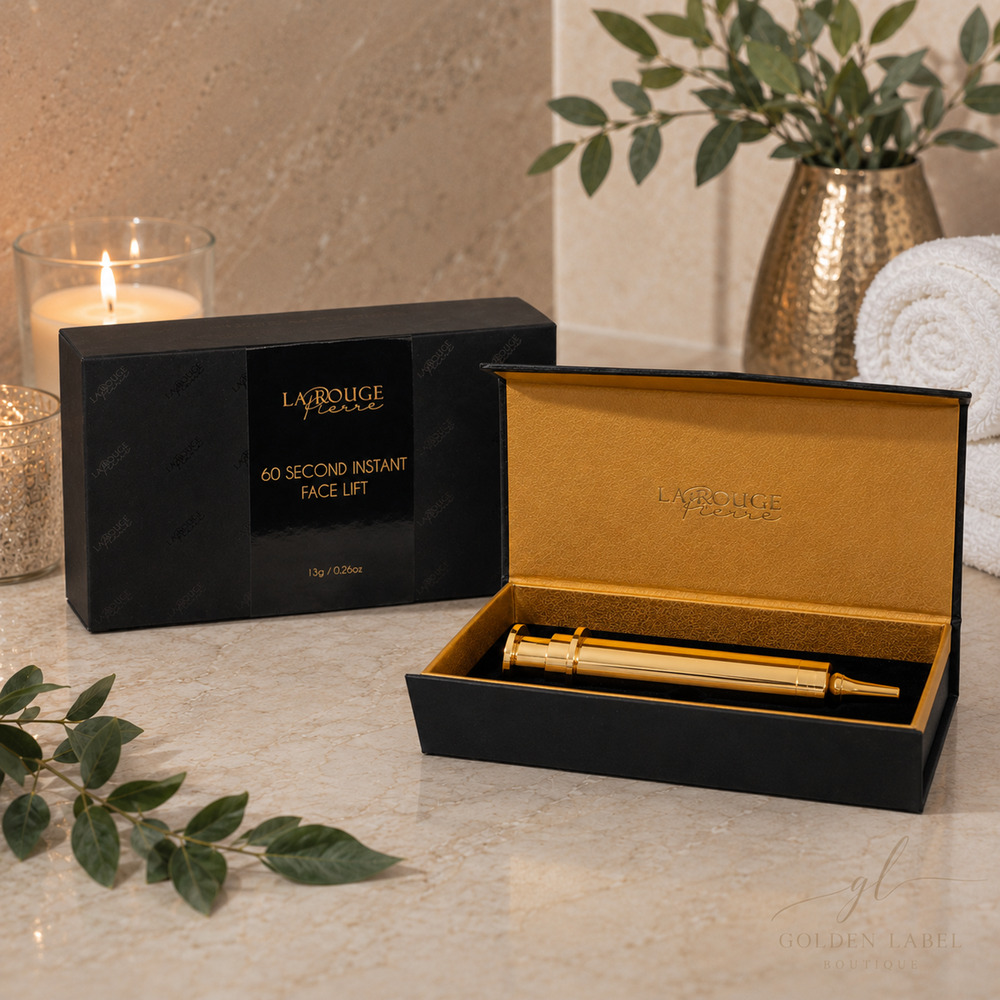 La Rouge Pierre 60 Second Instant Face Lift 13g Gold Applicator NIB